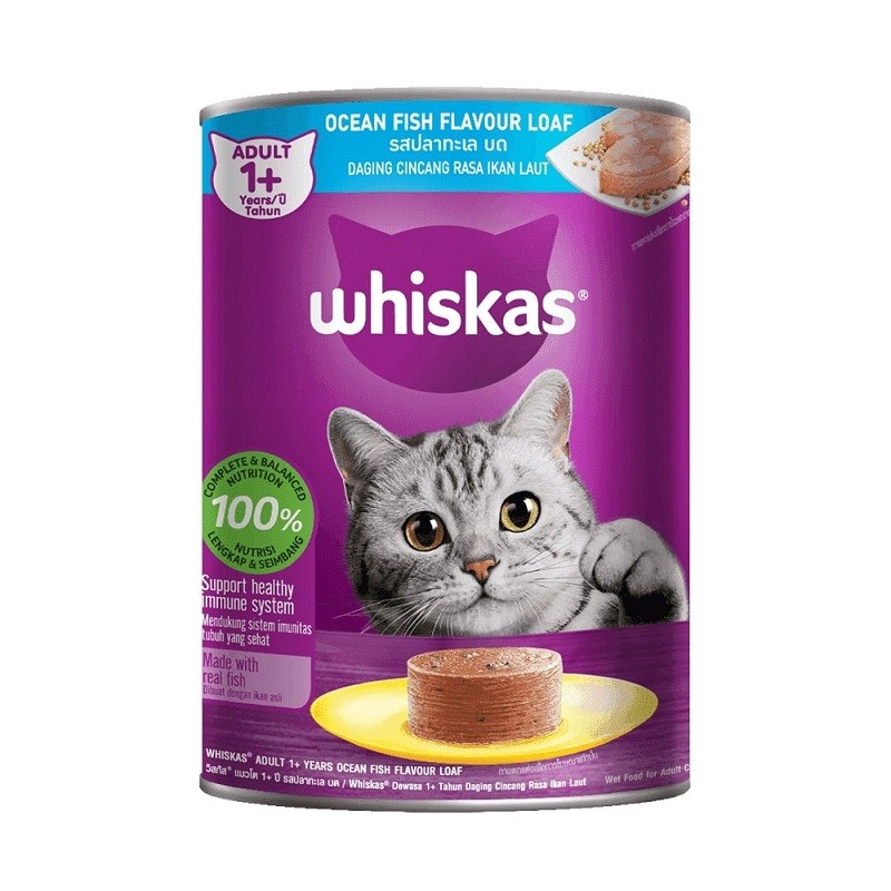 Whiskas Ocean Fish Can 400 gm